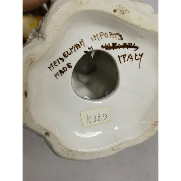 Vintage Meiselman Italy Porcelain Bird Figurine Hand Painted - Picture 6 of 7